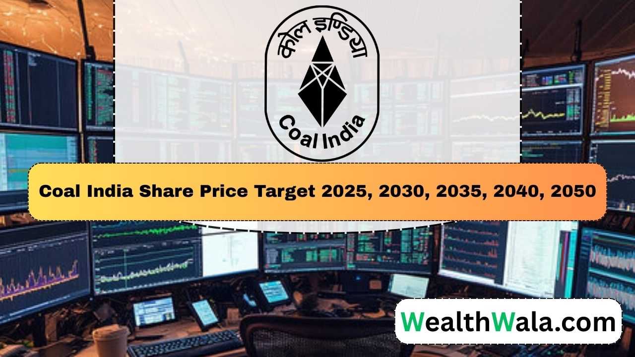 Coal India Share Price Target 2025, 2026, 2030, 2035, 2040, 2050