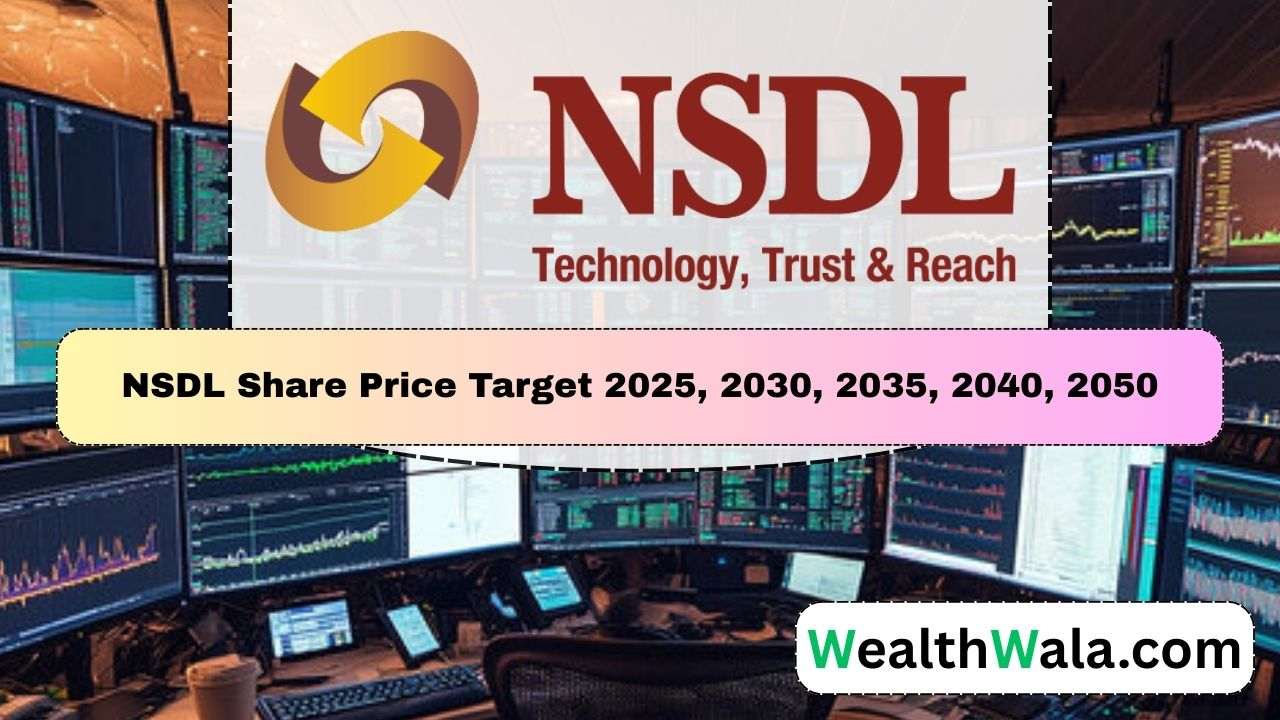 NSDL Share Price Target 2030