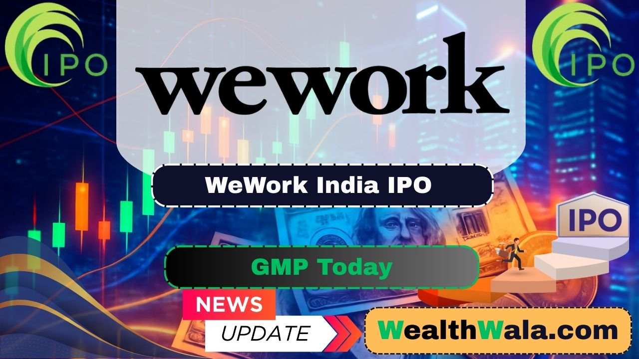 WeWork India IPO GMP Today