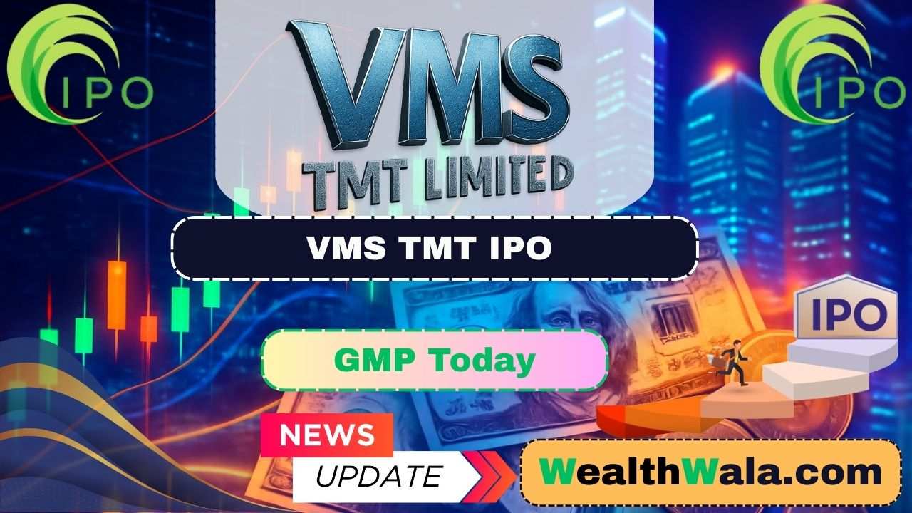 VMS TMT IPO GMP Today